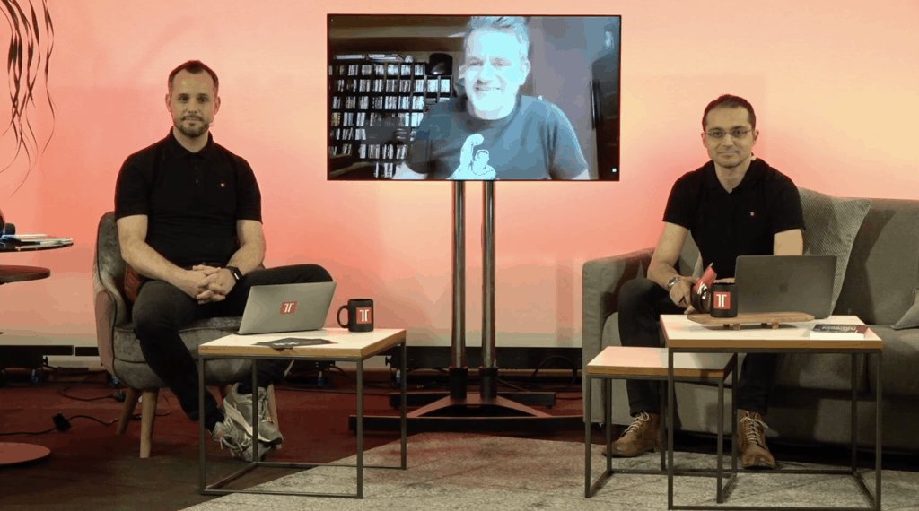 Mario Rose, Marcus Tandler und Schahab Hosseiny live auf der OMKB